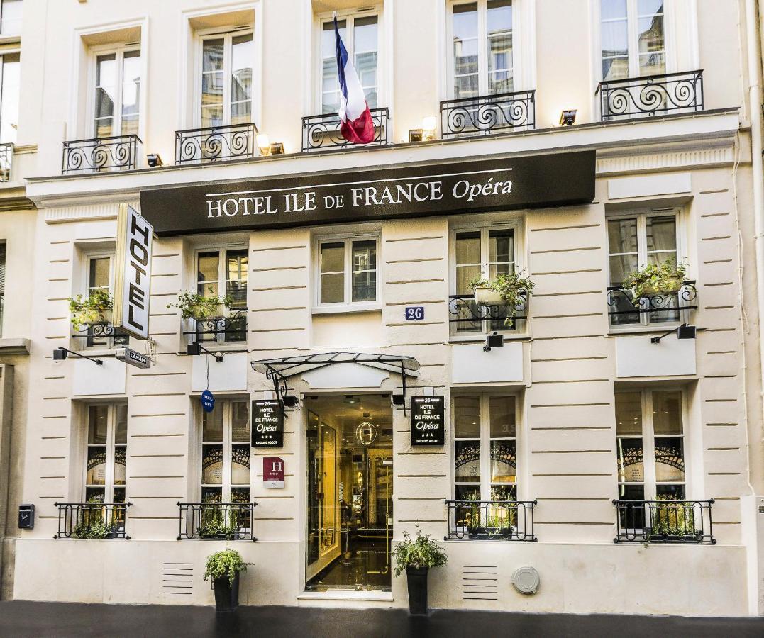 Hotel Ile De France Opera Parijs Buitenkant foto