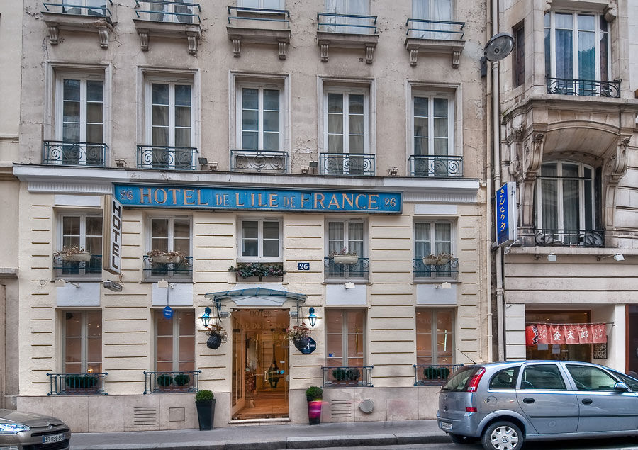 Hotel Ile De France Opera Parijs Buitenkant foto